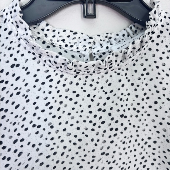 Maison d'Amélie Polka Dot Long-Sleeve - Picture 2 of 8